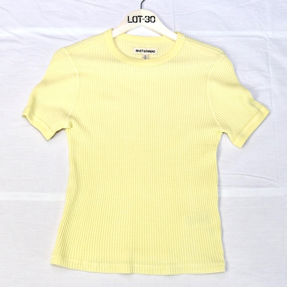 MADEWELL RIVET & THREAD SIA WAFFLE TEE - Picture 1 of 4